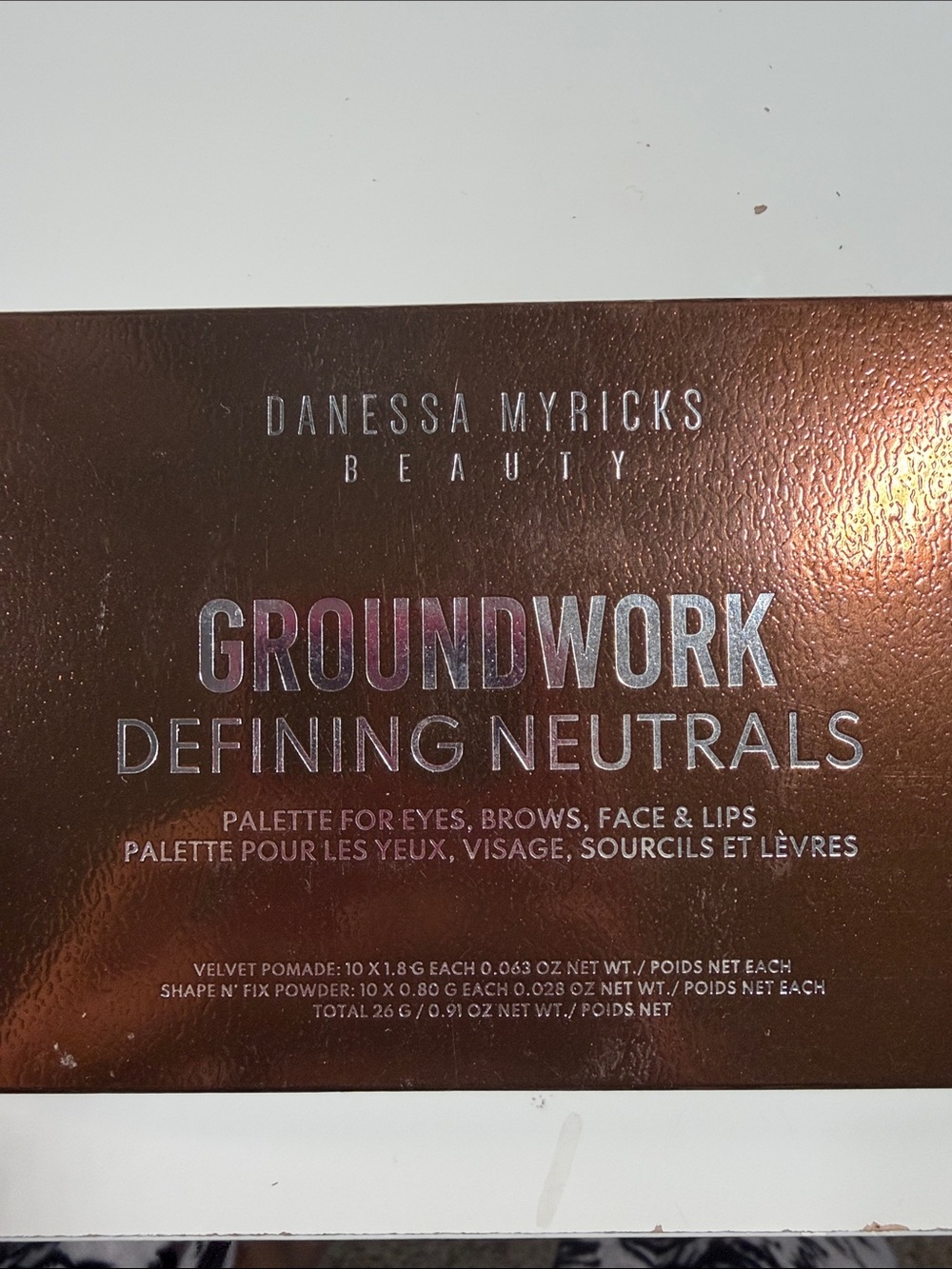 Danessa Myricks Beauty Groundwork Defining Neutrals Palette - Rose Copper